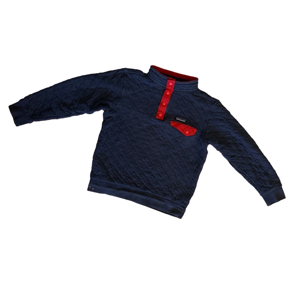 Patagonia Organic Cotton Quilt Snap-T Youth Pullover XL ☀️ unisex